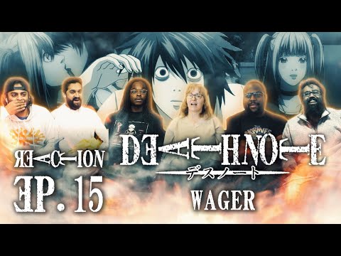 Death Note - Episode 15 - Wager - Group Reaction