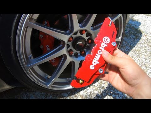 How to / Πώς να τοποθετήσεις brembo καπακια στο αυτοκίνητο σου