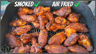 Ninja Woodfire Grill Chicken Wings (Smoked and Air Fried at the Same Time!)