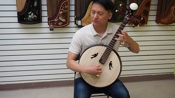 Hard Wood Bone Flower Zhongruan