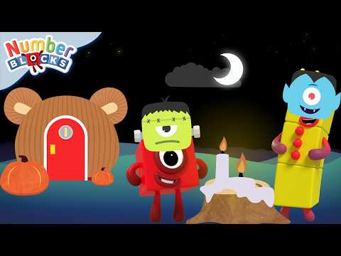 Numberblock One's Spooky Counting Adventure! | Spooky Number Cartoon Compilation | Numberblocks