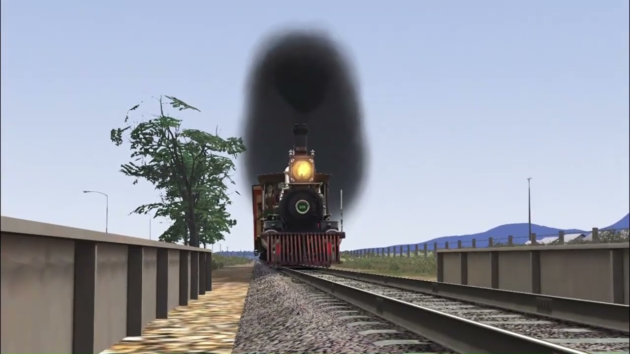 TRAIN SIMULATOR tackling the WORCESTER TO MOSSEL BAY route with 119