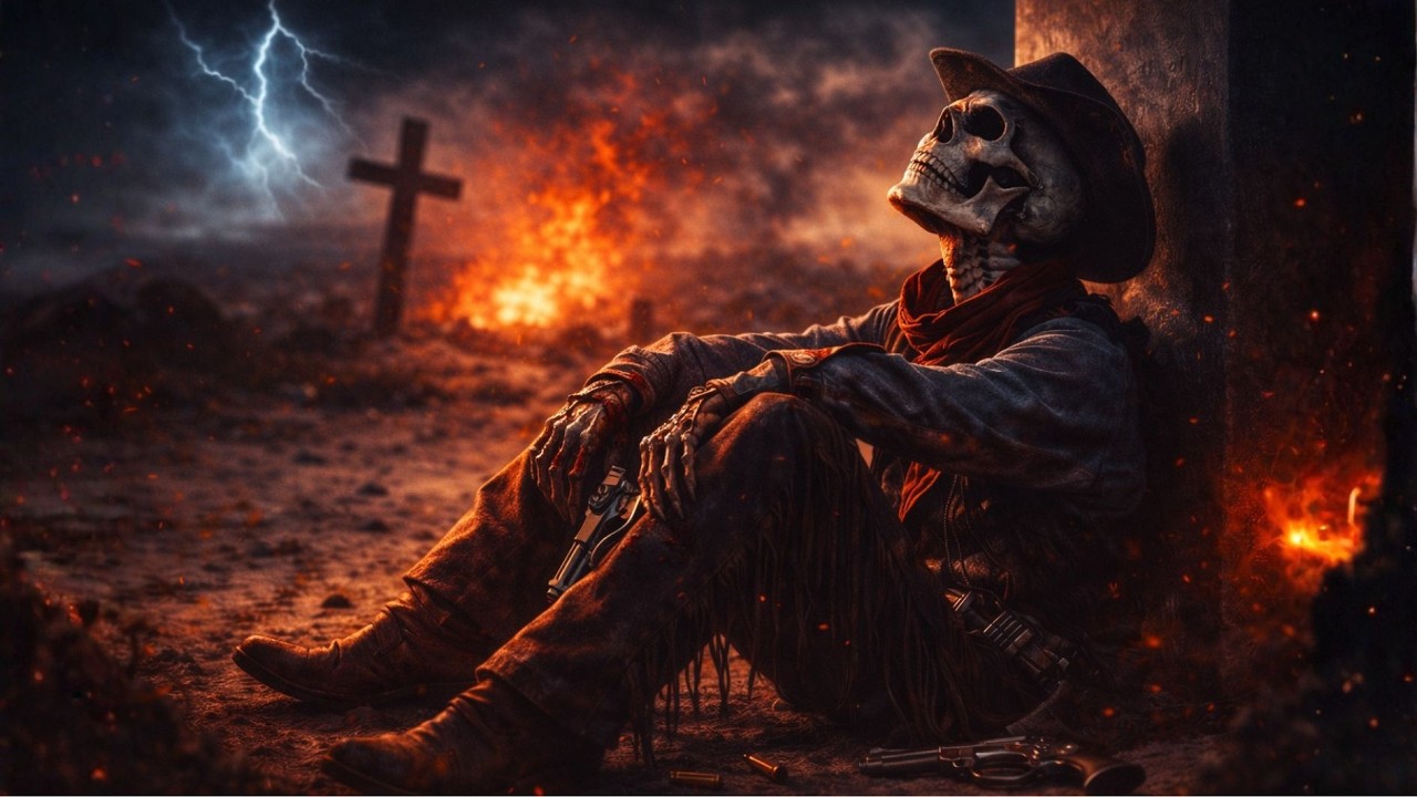 Ashes in the Sand  Dark Country Western Rock Dust e Ritual