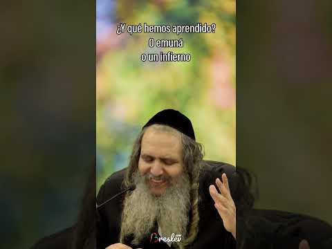 "El mundo fue creado para ti" 😄😄😄 - Rabino Shalom Arush