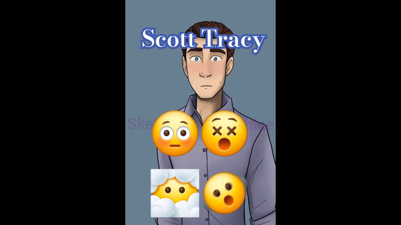 Scott Shocked 😂😂 Scott Tracy Fanart 