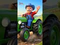 Tractor en la Granja | Tractor on the Farm Song | Nursery Rhymes for Kids | Galatta Kids | Shorts