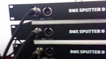 Crazyworker@ DMX 8way Splitter for DMX,Isolated electrical protection
