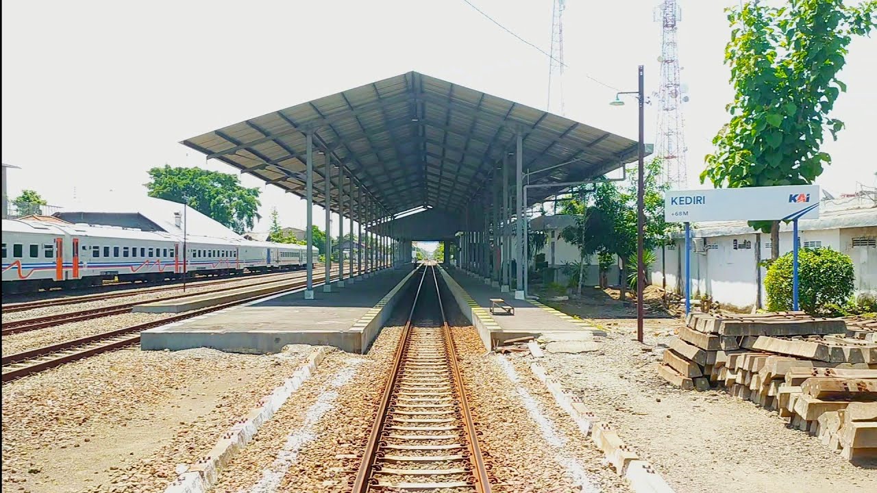 BACKRIDE BY TRAIN | Stasiun Kediri sampai Stasiun Kertosono