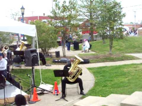 Daniel Bethel with Milford, DE Band