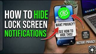 how to hide notifications on lock screen iphone