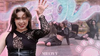 Kpop In Public Meovv 미야오 - Meow Dance Cover Blackheart