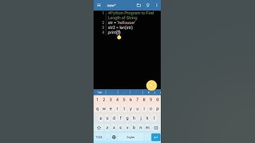 Python Program to Use String Length #shorts #viral  #python3 #python Python Tutorial for Beginners