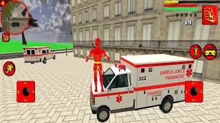 Super Light Speed Hero City Rescue Game screenshot 5