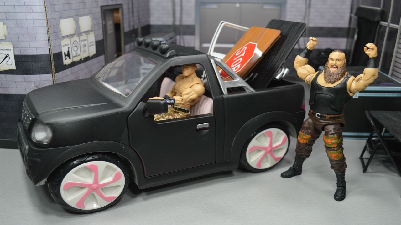 CUSTOM TRUCK FOR YOUR WWE ACTION FIGURES! YouTube