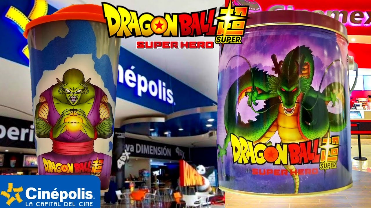 Coleccionables Dragon Ball Super Hero Que Sacar Cinepolis Goku Gohan 