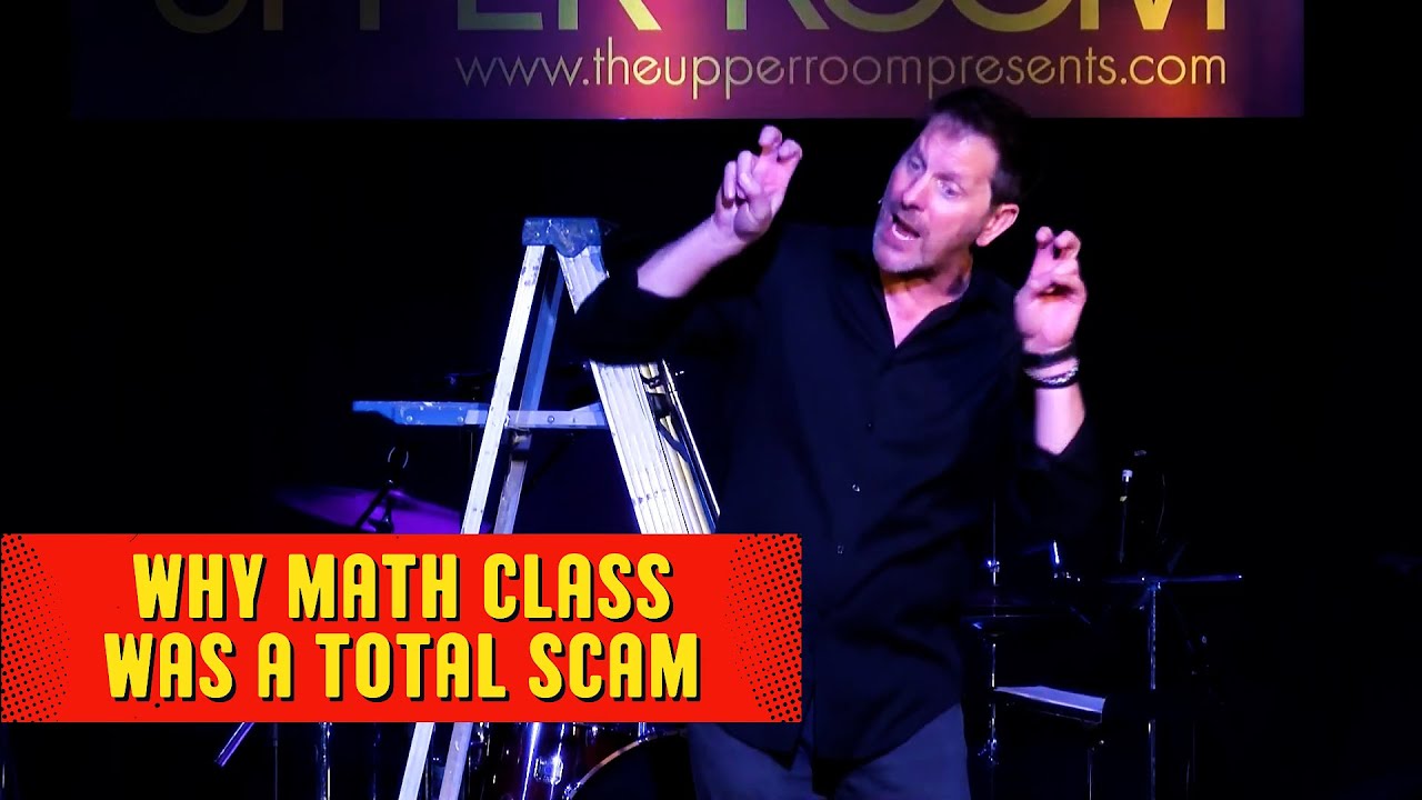 Why Math Class Was A Total Scam | Ron Pearson Comedy - YouTube