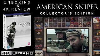 American Sniper 4k Ultra HD Bluray Collector's Edition Unboxing & 4k Review
