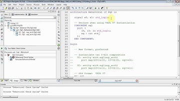 VHDL: Listing 1.4, Part 1