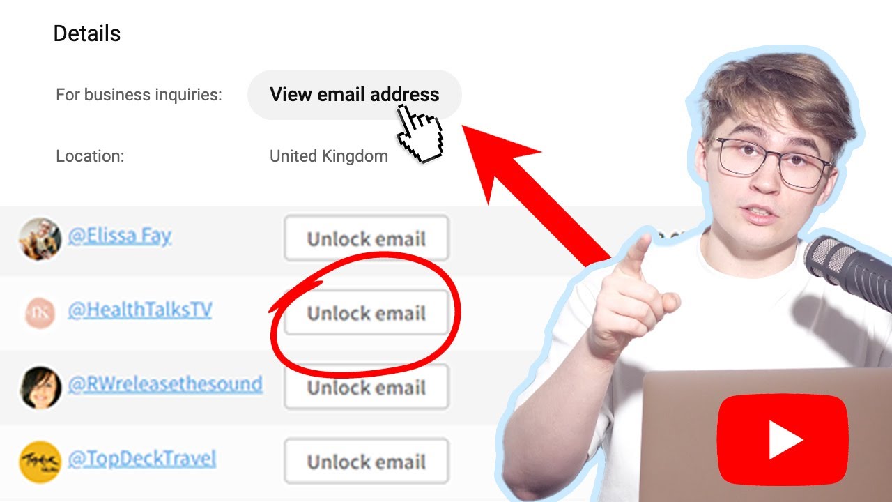 How To Find  Channel Emails In 30 Seconds 