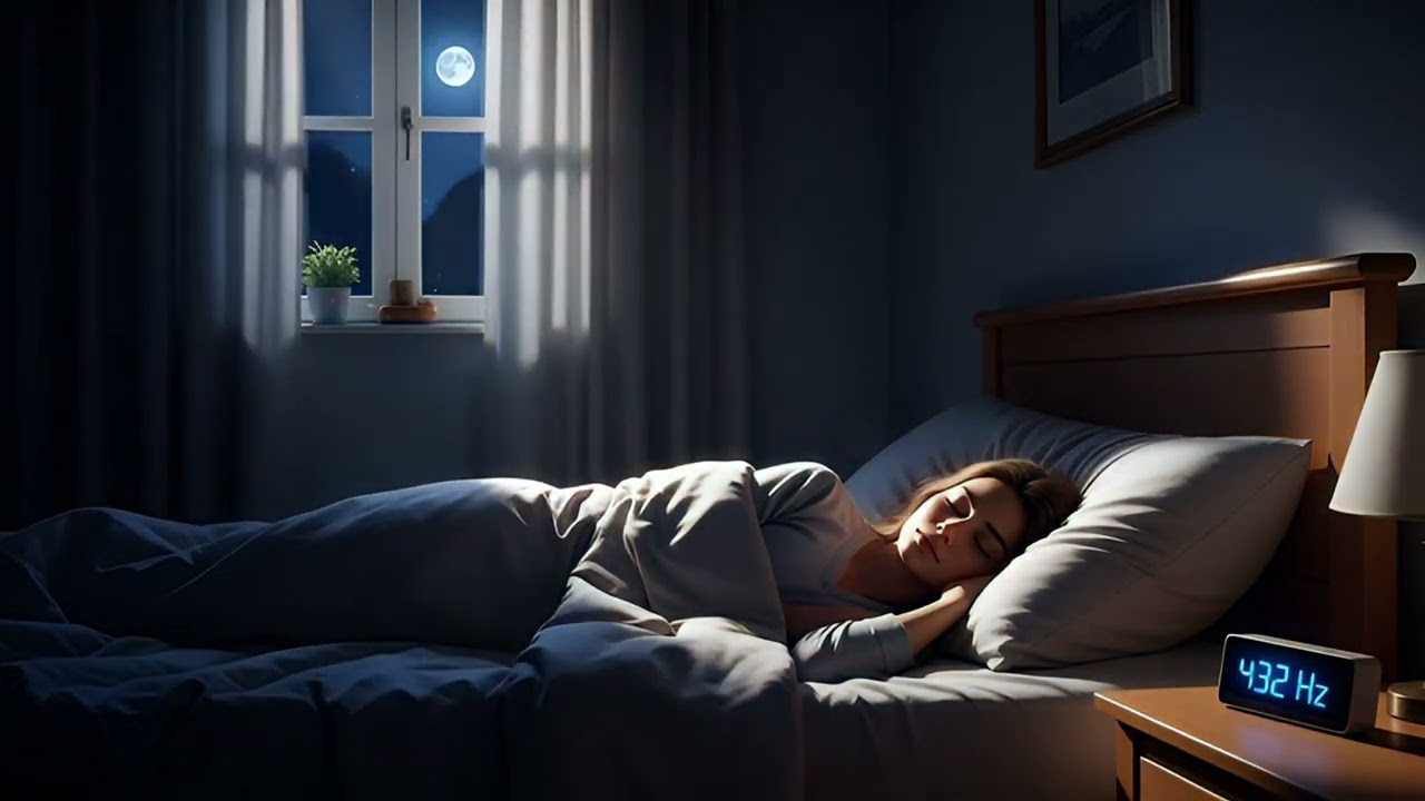 432Hz Sleep Music 8 Hours | Deep Sleep All Night