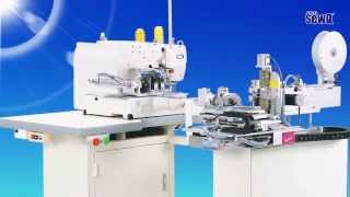 Automatic elastic loop joint sewing machine,Guiyi Brand, Model:SGY2- 166- G- A- 2010