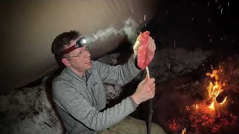 3 Days in Arctic with Bushcraft Hot Tent & No Sleeping Bag