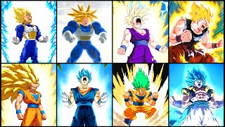 Evolution of SSJ Transformations (1993-2024) 超サイヤ人 変身シーン [SSJ-SSJ2-SSJ3-SSJ4-SSGSS-LSSJ] by Saiyan Nation 44,896 views 2 months ago 9 minutes, 48 seconds