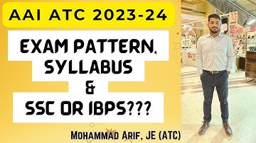 AAI ATC Exam Syllabus and Pattern | SSC or IBPS??
