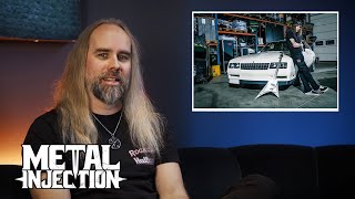 MARKUS of INSOMNIUM on ALEXI LAIHO's Car In His Possession