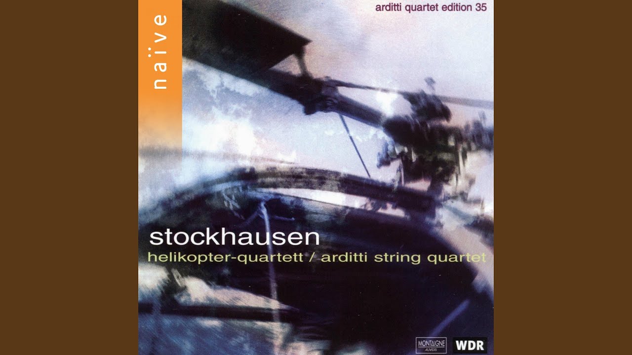 DVD シュトックハウゼン:ヘリコプター・カルテット Amazon.com: Stockhausen: Helicopter String Quartet : Stockhausen