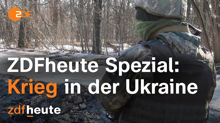 ZDFheute Spezial: Russland greift die Ukraine an