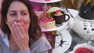 Real Life Mad Hatter's Tea Party in London