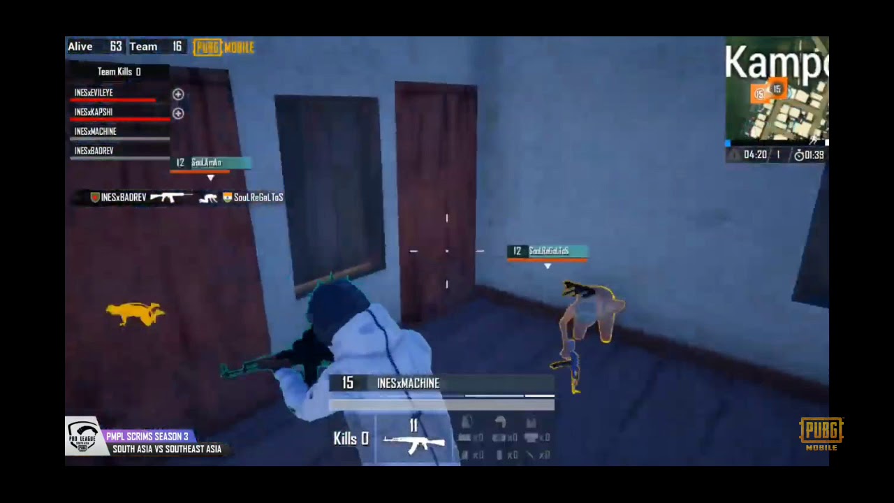 SouLMortaL Clutch 1v3 Against INES PMPL Skrims S3 Day 1