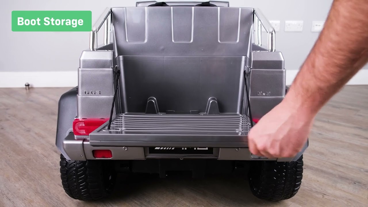 Mercedes Benz G63 6 x 6 with Adult Seat 12v Electric Ride On Car