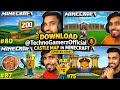 Download @TechnoGamerzOfficial castle Map in Minecraft (Step-by-Step Guide)#minecraft #7x7