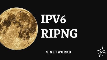 IPv6 RIPng | EVE-NG | ENGLISH