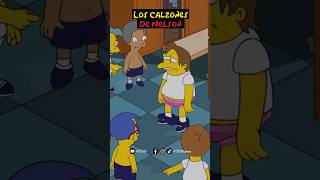 Nelson usa las tangas de su mamá toxtop lossimpson thesimpsons