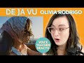 Deja Vu Olivia Rodrigo | Voice Teacher Reacts