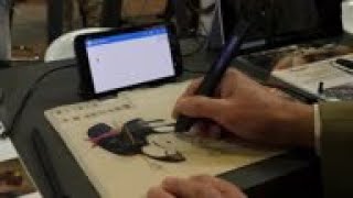 Use any surface to write on your mobile or tablet