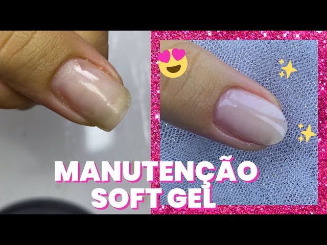 Manutenção sem lixamento excessivo com gel construtor