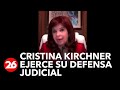 Causa Vialidad: Cristina Kirchner ejerce su defensa