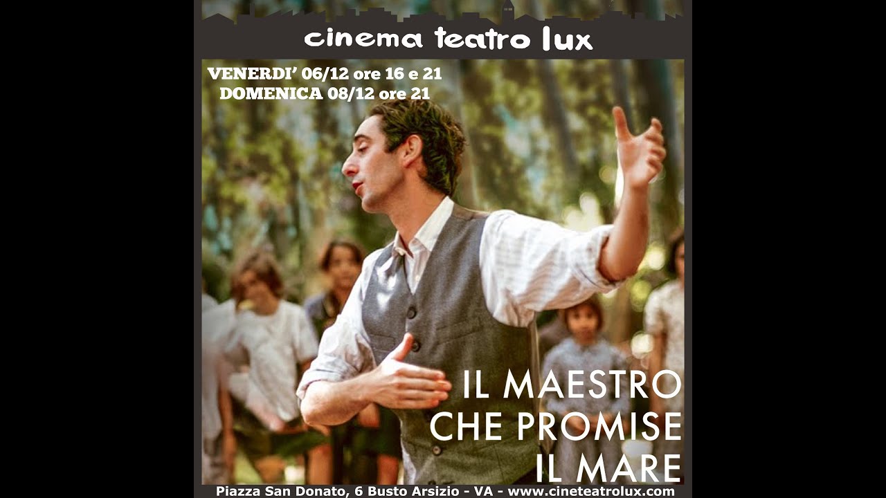 il maestro che promise il mare streaming ita