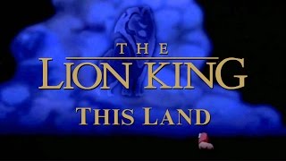 The Lion King - Hans Zimmer - This Land