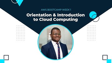 Introduction to AWS Cloud (Bootcamp Week 1)