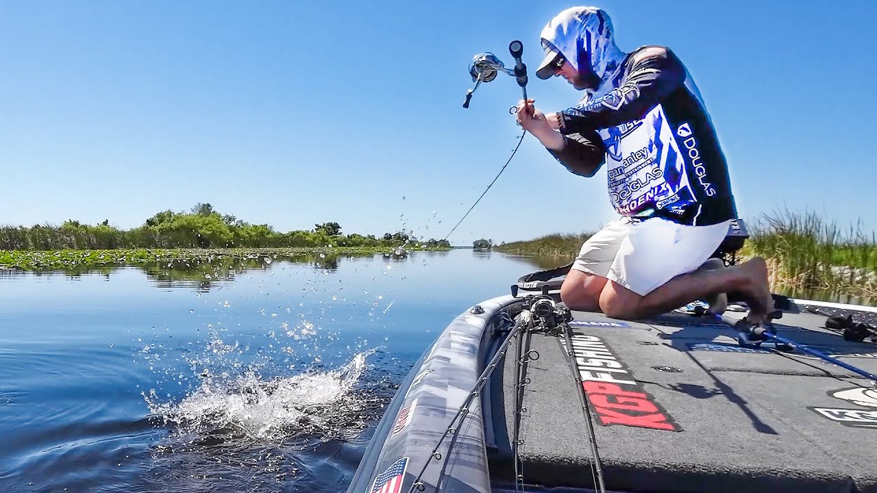 Эта рыба чуть не сломала моё удилище | Bassmaster Elites: Harris Chain of Lakes