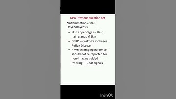 CPC EXAM PREVIOUS QUESTION SET