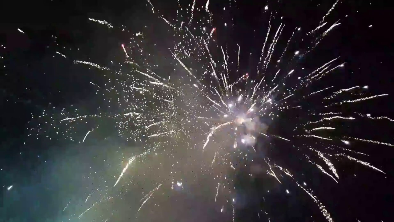 New Year's Eve 2017 at the Square with a big phenomenal fireworks. Fireworks Serbi a 2017 (full HD)