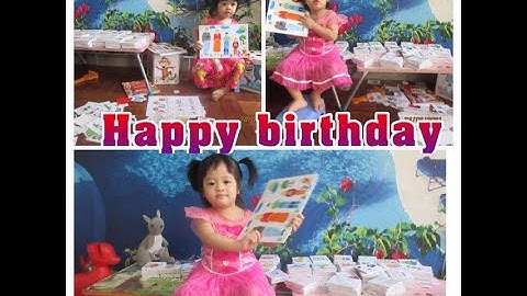 Mừng con gái 2 tuổi - SN mùa covid không có bánh kem và hoa - chỉ có thời gian mẹ dành cho con