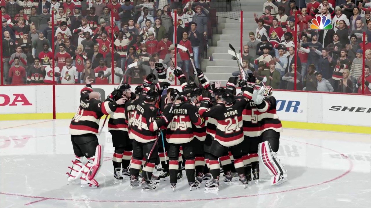 NHL 17 500 Goals Celebration (Be a Pro) YouTube
