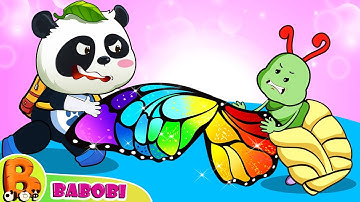 BaBoBi Rescue Team 🐼 Episode: Save The Butterfly Cocoon 🐒 Video For Kids 🐷